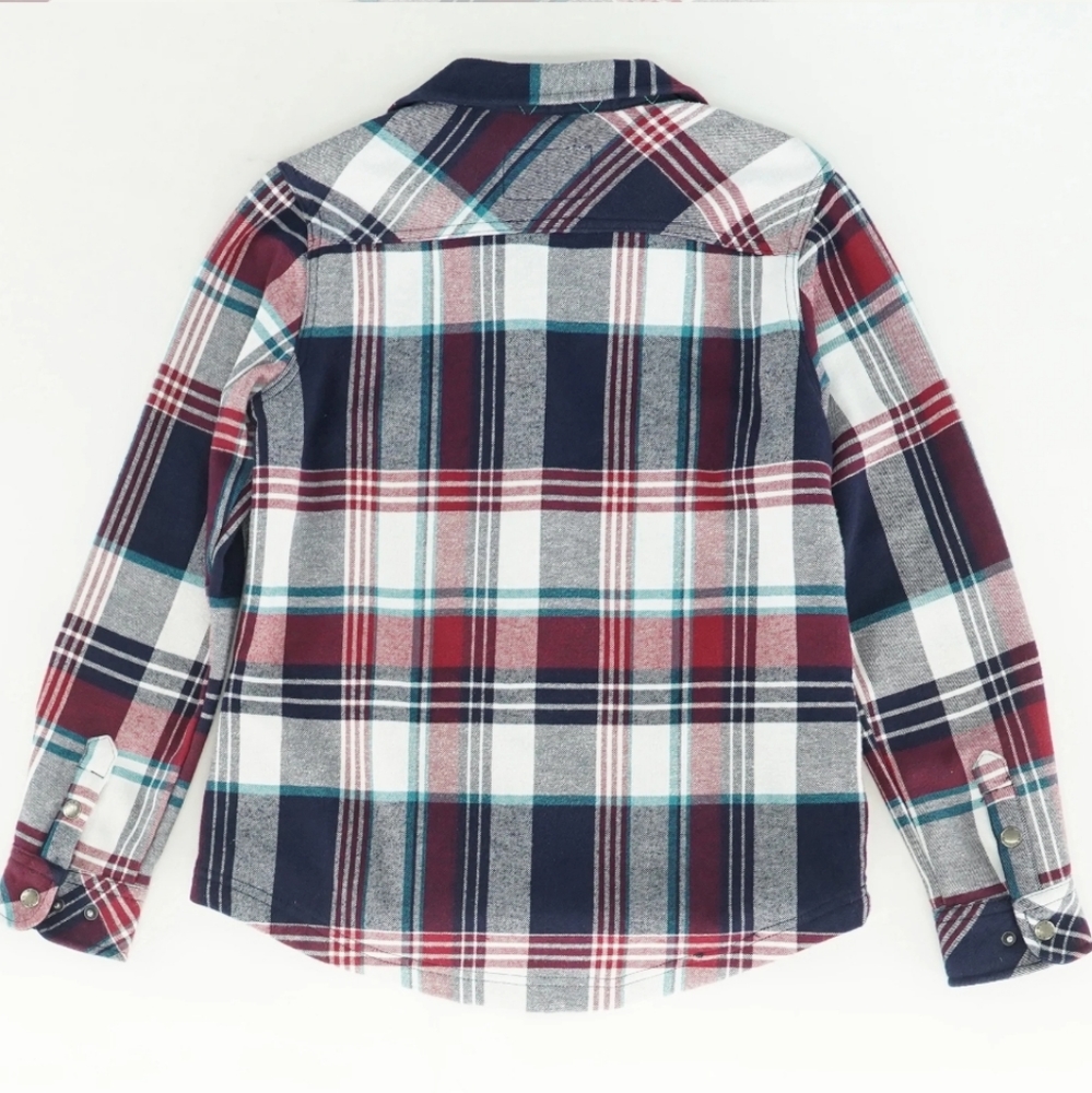 Orvis Fleece Lined Flannel Plaid Jacket sz Small - Picture 2 of 11
